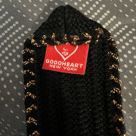 Black Cotton/Lurex Sash - Picture 5 of 5